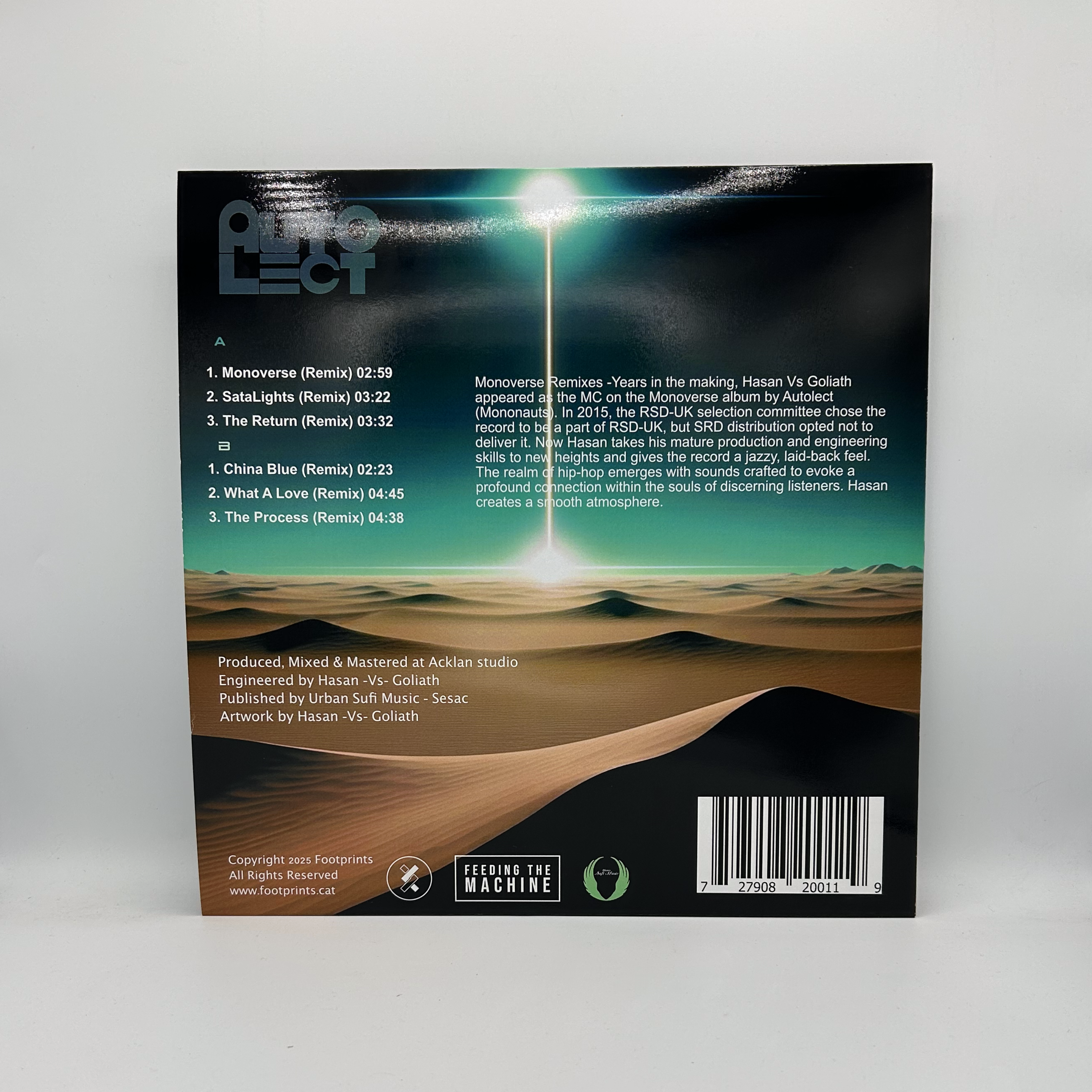 Autolect - Monoverse Remixes (Vinyl) [L.E. Picture Disc]