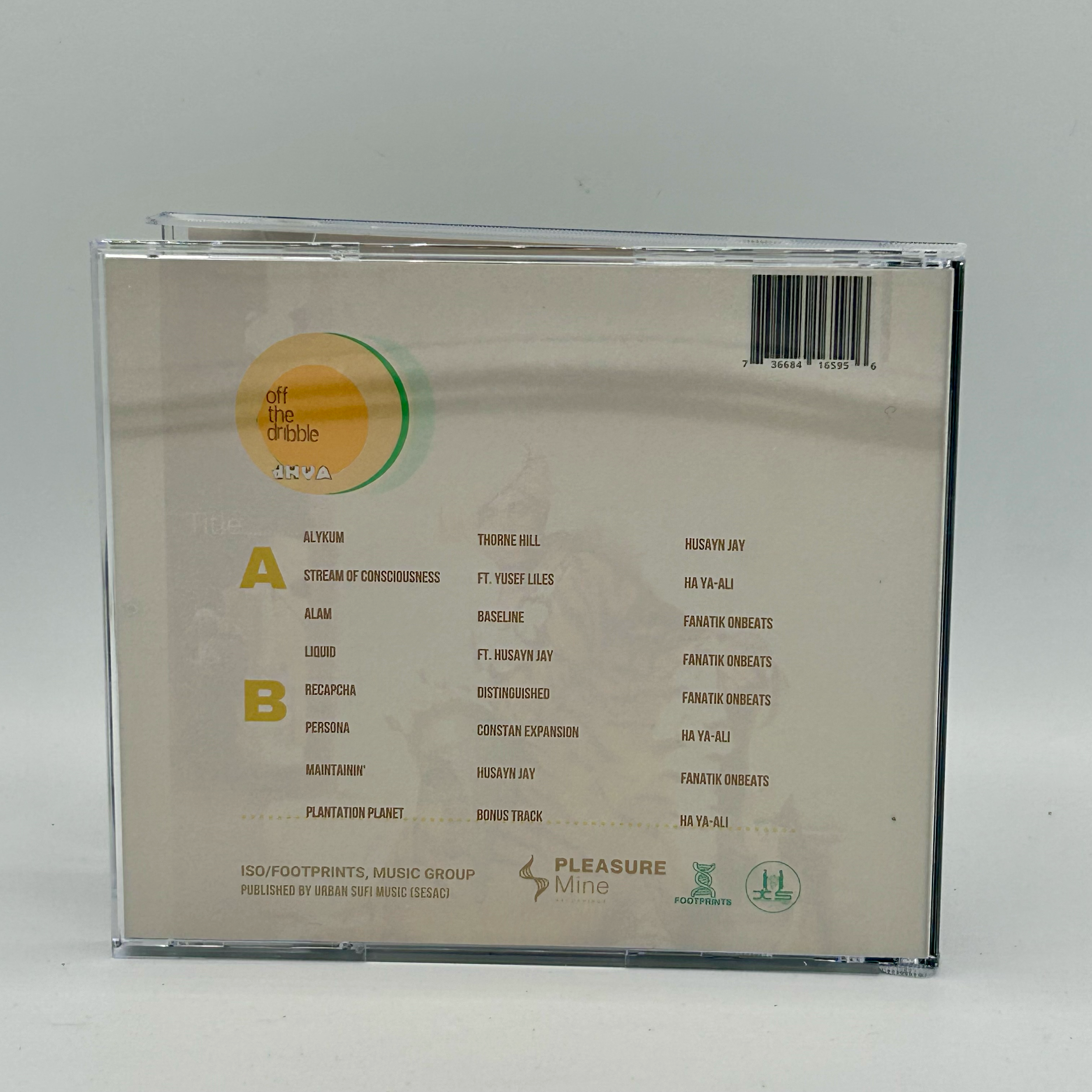 dHUA - Off the dribble (CD)