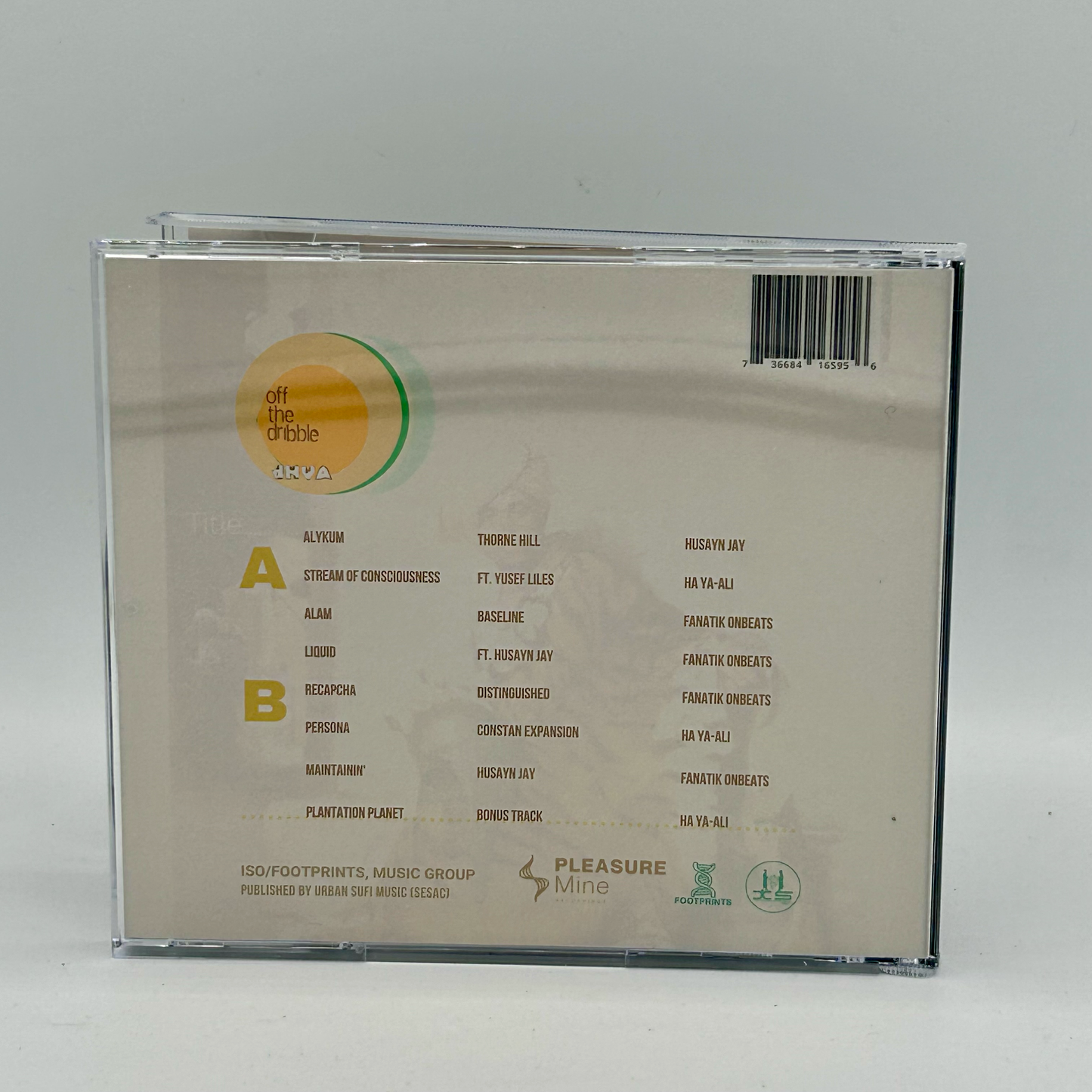dHUA - Off the dribble (CD)